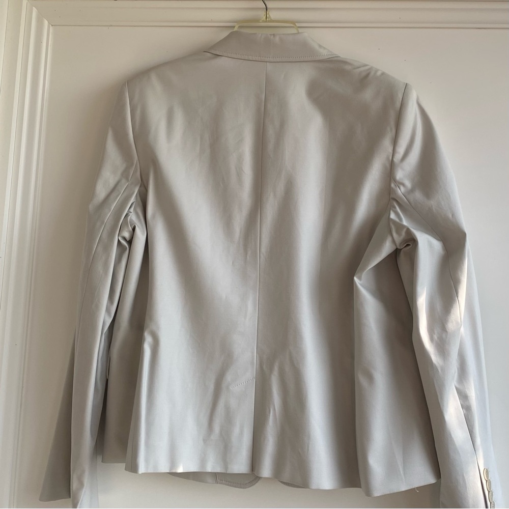NWT Talbot's Spring Light Gray Grace Fit Blazer, 20 - Picture 4 of 8